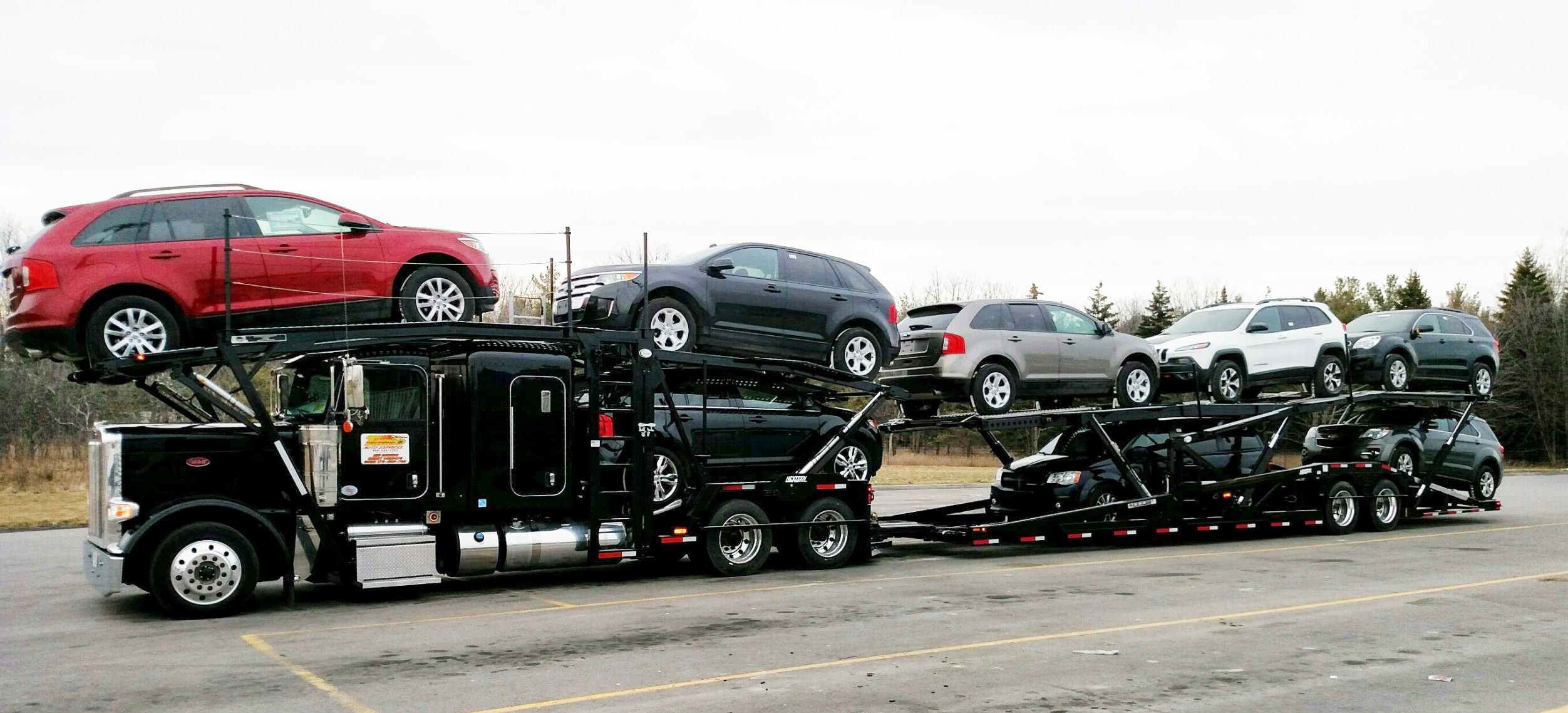 Canada to US auto transport